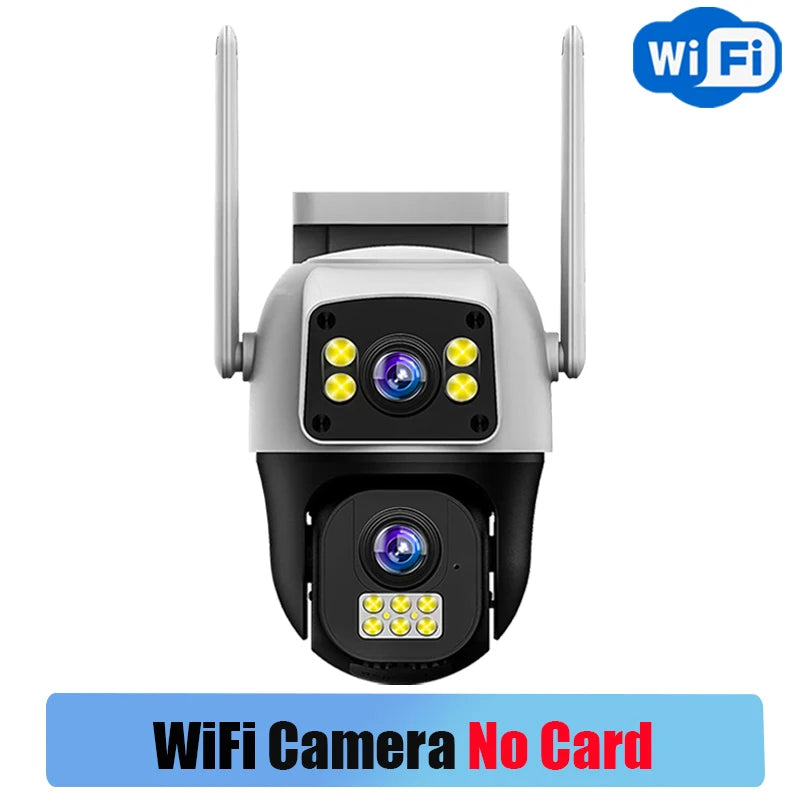 SolarGuard™ 4G Dual-Lens Security Camera (Works During Loadshedding)